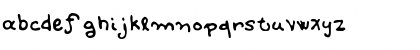 Download BPchildFatty Regular Font Lowercase Preview