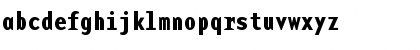 Download BaseMono-Narrow Bold Font Lowercase Preview
