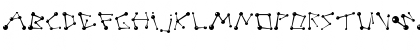Download BPmolecules Regular Font Lowercase Preview