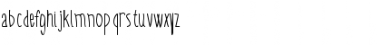 Download BPtall Regular Font Lowercase Preview