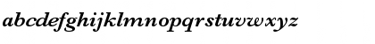 Download Baskerville MT Std Semibold Italic Font Lowercase Preview