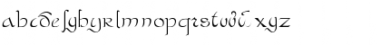Download Bastarda Regular Font Lowercase Preview
