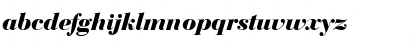 Download Bauer Bodoni D Bold Italic Font Lowercase Preview