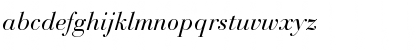 Download BauerBodoni Regular Font Lowercase Preview