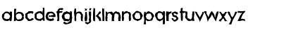 Download BradBeckerRandom-Heavy Regular Font Lowercase Preview