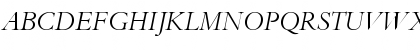 Download Bembo Titling MT Std Italic Font Lowercase Preview