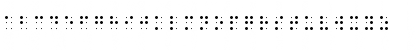 Download BrailleHC Regular Font Lowercase Preview