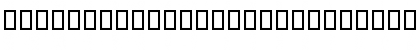 Download BrailleDuxbury Regular Font Lowercase Preview