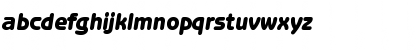 Download BenguiatGothicEF-HeavyItalic Regular Font Lowercase Preview