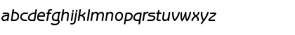 Download BenguiatGothicEF-MediumItalic Regular Font Lowercase Preview
