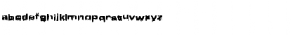 Download Brain Damage Insanity Font Lowercase Preview