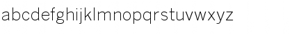Download BentonSans Light Regular Font Lowercase Preview