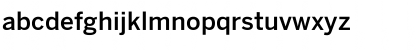 Download BentonSans Medium Font Lowercase Preview