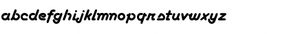 Download BoaScript Normal Font Lowercase Preview