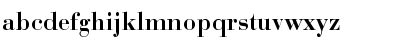 Download Bodoni Bauer BQ Regular Font Lowercase Preview