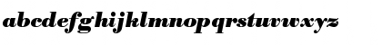 Download Bodoni BE Bold Italic OsF Font Lowercase Preview