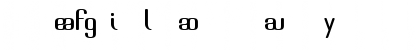 Download Brassiere Alternates Regular Font Lowercase Preview