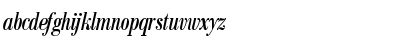 Download Bodoni Berthold Condensed BQ Regular Font Lowercase Preview