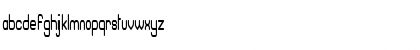 Download Brave New Era (narrow) G98 Regular Font Lowercase Preview