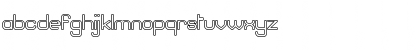 Download Brave New Era (outline) G98 Regular Font Lowercase Preview