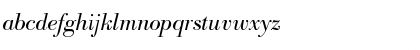 Download BodoniEF LightIta Font Lowercase Preview