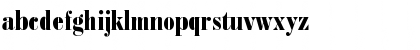 Download BodoniFB BoldCondensed Font Lowercase Preview