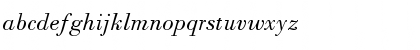 Download Bodoni MT Std Book Italic Font Lowercase Preview