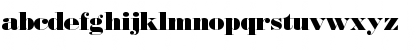 Download Bodoni MT Std Ultra Bold Font Lowercase Preview