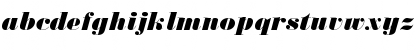 Download Bodoni MT Std Ultra Bold It Font Lowercase Preview