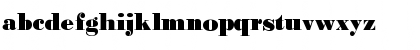 Download BodoniNo1EF Black Font Lowercase Preview