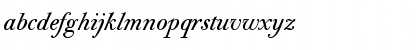 Download Bodoni Old Face BE Italic Font Lowercase Preview