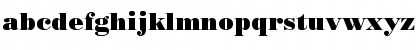 Download BodoniPosterC Regular Font Lowercase Preview