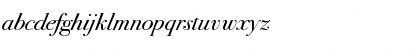 Download BodoniSeventytwoEF BookIta Font Lowercase Preview