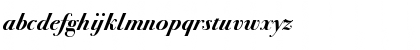 Download Bodoni Svntytwo ITC Std BoldIt Font Lowercase Preview