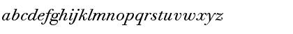 Download Bodoni Twelve ITC Book Italic Font Lowercase Preview