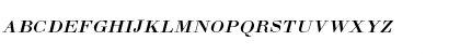 Download BodoniZH-SC-Italic Regular Font Lowercase Preview