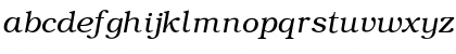 Download Bookman LightItalic Font Lowercase Preview