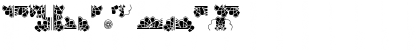 Download Borders Apogee Regular Font Lowercase Preview