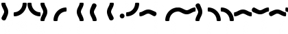 Download Borders Fat Waves Fat Font Lowercase Preview