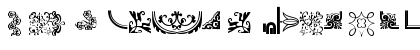 Download BordersOrnament 5 Regular Font Lowercase Preview