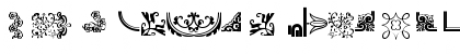 Download BordersOrnaments P05 Font Lowercase Preview