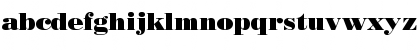 Download BorjomiBlackC Regular Font Lowercase Preview