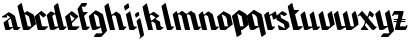 Download Brawny Regular Font Lowercase Preview