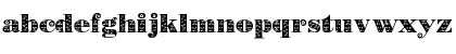 Download BorjomiDecorAC Regular Font Lowercase Preview