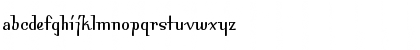 Download Bossa Nova MVB Std Regular Font Lowercase Preview