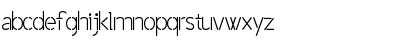 Download BPpong Regular Font Lowercase Preview