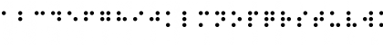 Download BrailleBQ Regular Font Lowercase Preview