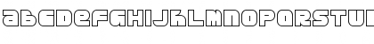 Download Breakbeat BTN Outline Regular Font Lowercase Preview