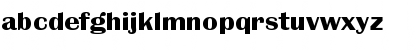 Download Britannic BQ Regular Font Lowercase Preview
