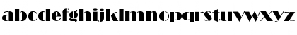 Download Broadway D OT Stencil Regular Font Lowercase Preview